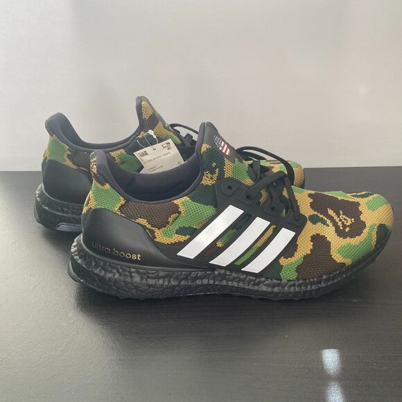 BAPE X Adidas Ultraboost 4.0 Size 10 - Picture 1 of 9